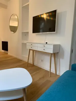 Télévision ou salle de divertissement dans l'établissement Les Tiercelines