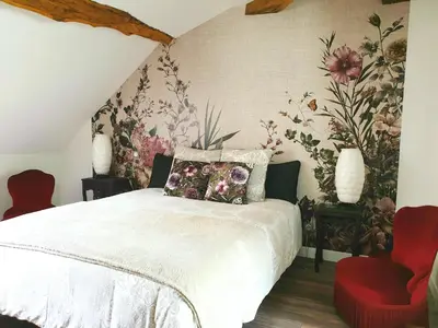 Un ou plusieurs lits dans un hébergement de l'établissement Maison Bélénos