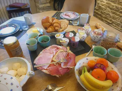 Nourriture dans le B&B/chambre d'hôtes ou à proximité
