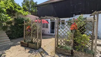 Jardin de l'établissement Les gîtes de Cour Rémond