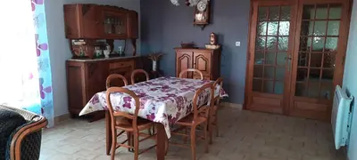 Cuisine ou kitchenette dans l'établissement gîte du gardier