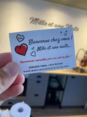 Cuisine ou kitchenette dans l'établissement Mille et une nuit, appartement classé 3 étoiles en RDC avec exterieur et parking