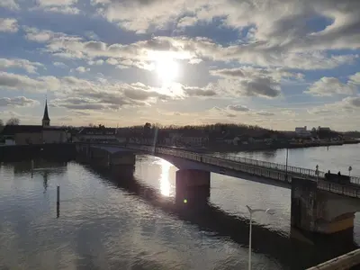 Vue sur la rivière ou le fleuve situé(e) à proximité de l'appartement