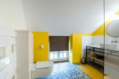 Un ou plusieurs lits dans un hébergement de l'établissement Villa Fémina