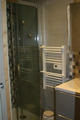 Salle de bains dans l'établissement Gîte Le Balthazar