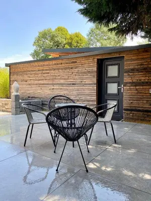 Terrasse ou espace extérieur de l'établissement LE STUDIO,Superbe appartement meublé avec terrasse
