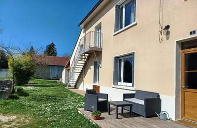 Jardin de l'établissement 2 chambres au calme à la Maison des Bambous