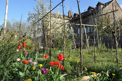 Jardin de l'établissement Moulin de Merzé
