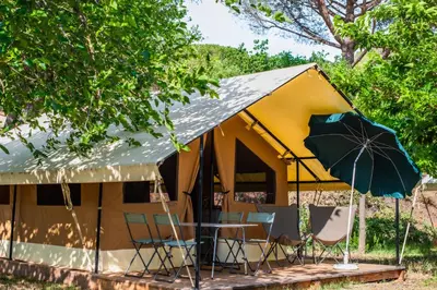 Bâtiment de le camping