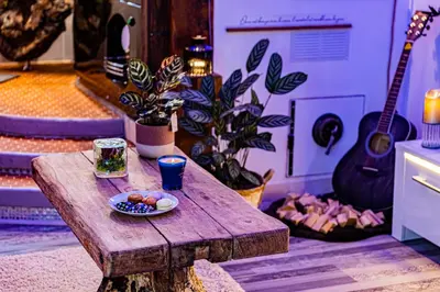 Nourriture dans la maison d'hôtes ou à proximité
