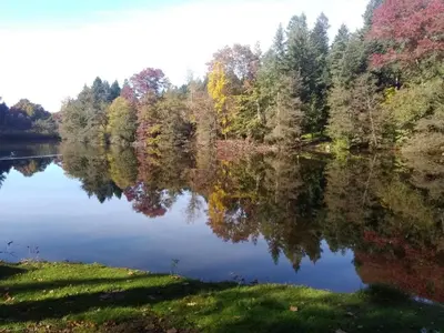 Paysage naturel près de la maison de vacances