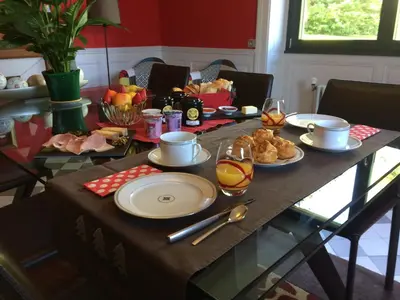 Nourriture dans le B&B/chambre d'hôtes ou à proximité