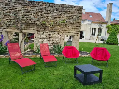 Jardin de l'établissement Les tilleuls