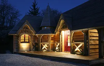 Bâtiment de la maison de vacances