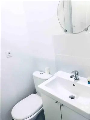 Salle de bains dans l'établissement Studio Sittelle