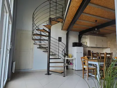 Cuisine ou kitchenette dans l'établissement La Colongère