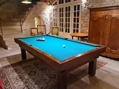 Billard dans l'établissement Le Crébillon