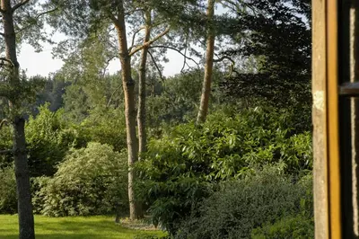 Jardin de l'établissement Au Grand Fête, B&B à la campagne