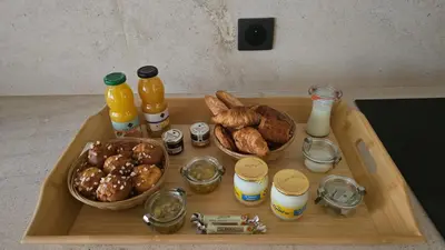 Nourriture dans la maison de vacances ou à proximité