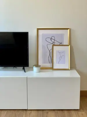 Télévision ou salle de divertissement dans l'établissement DIJON CENTRE VILLE : SUPER APPARTEMENT NEUF
