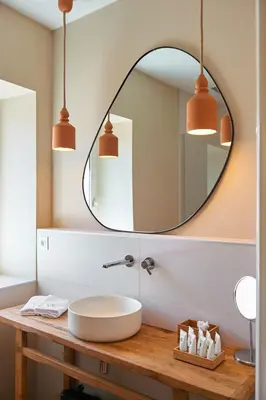 Salle de bains dans l'établissement Maison Laroze