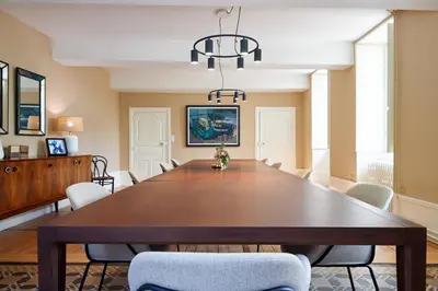 Coin salon dans l'établissement Maison Laroze