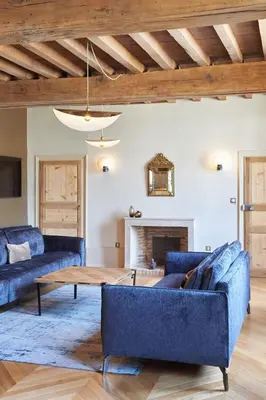 Coin salon dans l'établissement Maison Laroze