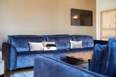 Coin salon dans l'établissement Maison Laroze