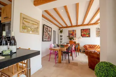 Coin salon dans l'établissement 50 Nuances de Bourgogne