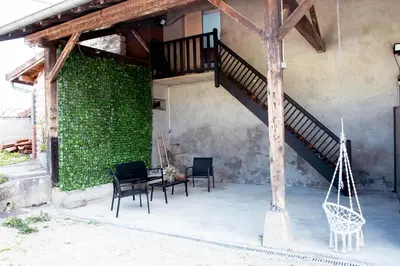 Balcon ou terrasse dans l'établissement Mon Cocon Bressan