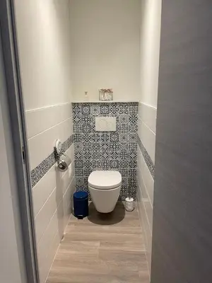 Salle de bains dans l'établissement Chez la p'tite Marie