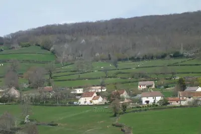 Paysage naturel près de the country house