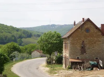 Paysage naturel près de the country house