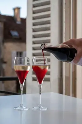 Boissons dans l'établissement Le Nid - hébergement cosy