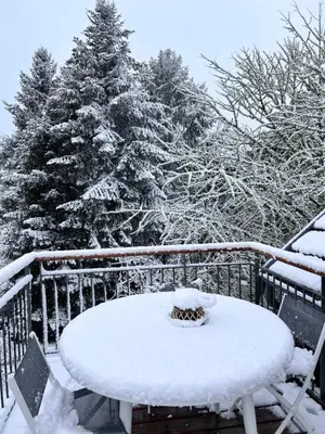 L'établissement Gites Graines du Jura en hiver