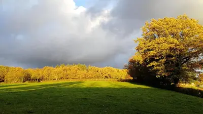 Paysage naturel près de la maison d'hôtes