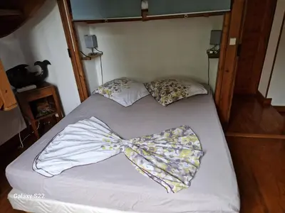 Un ou plusieurs lits dans un hébergement de l'établissement MAISON SYLVAIN