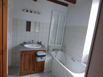 Salle de bains dans l'établissement MAISON SYLVAIN