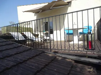 Balcon ou terrasse dans l'établissement les Quatre Vents