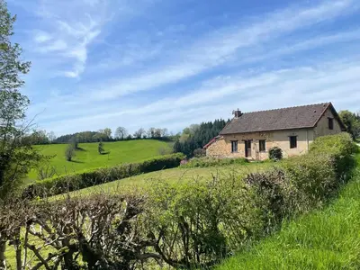 Paysage naturel près de la maison de vacances