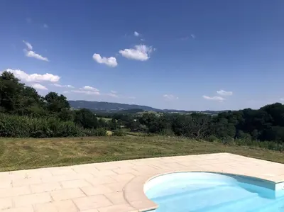 Paysage naturel près de la maison de vacances