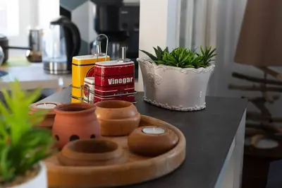 Nourriture dans la maison de vacances ou à proximité