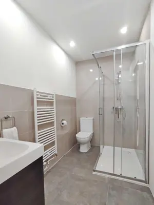 Salle de bains dans l'établissement Studio - Pied à Terre Saulieu