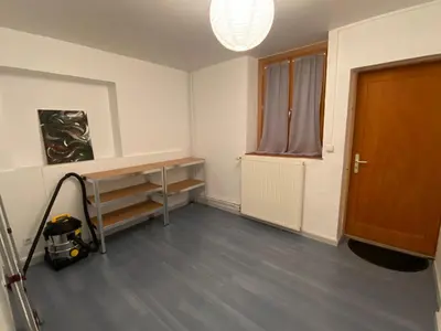 Un ou plusieurs lits dans un hébergement de l'établissement Gîte de la tour de Paradis