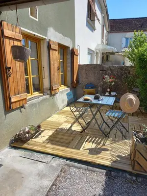 Terrasse ou espace extérieur de l'établissement Bord de Seille