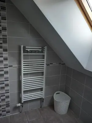 Salle de bains dans l'établissement Beau studio au calme proche de la cathédrale