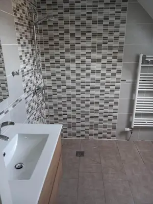 Salle de bains dans l'établissement Beau studio au calme proche de la cathédrale