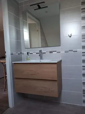 Salle de bains dans l'établissement Beau studio au calme proche de la cathédrale