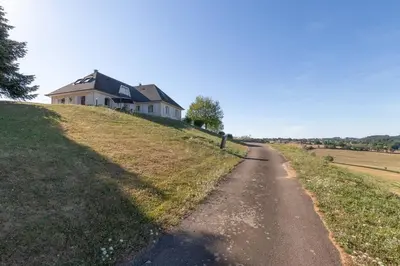 Paysage naturel près de la villa