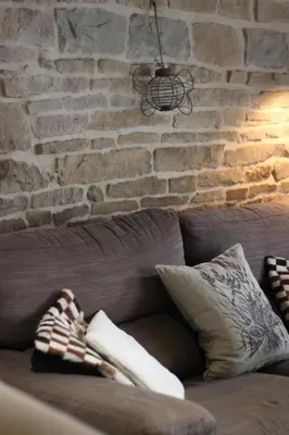 Coin salon dans l'établissement La Maison au Comptoir